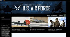 Desktop Screenshot of airforcelive.dodlive.mil
