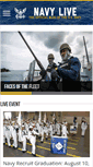 Mobile Screenshot of navylive.dodlive.mil