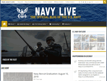 Tablet Screenshot of navylive.dodlive.mil