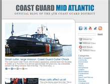 Tablet Screenshot of midatlantic.coastguard.dodlive.mil