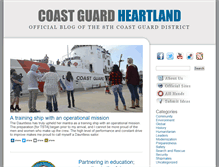Tablet Screenshot of heartland.coastguard.dodlive.mil