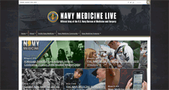 Desktop Screenshot of navymedicine.navylive.dodlive.mil