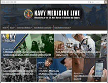 Tablet Screenshot of navymedicine.navylive.dodlive.mil